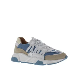 Dwrs Los Angeles 2 Dames Sneaker Denim Jeans White 3211