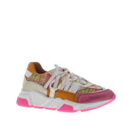 Dwrs Los Angeles 2 Dames Sneaker Tweed Pink Champagne 5471