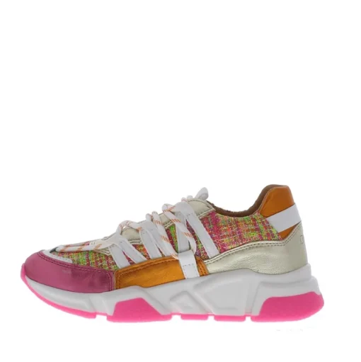 Dwrs Los Angeles 2 Dames Sneaker Tweed Pink Champagne 5471