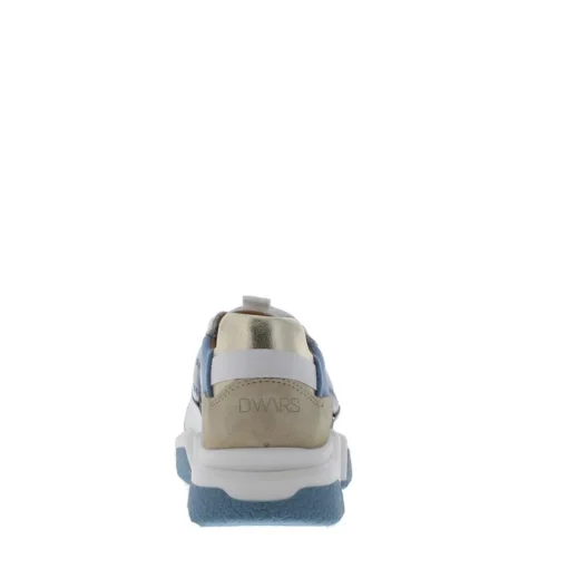 Dwrs Los Angeles 2 Dames Sneaker Denim Jeans White 3211