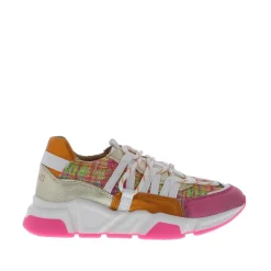 Dwrs Los Angeles 2 Dames Sneaker Tweed Pink Champagne 5471