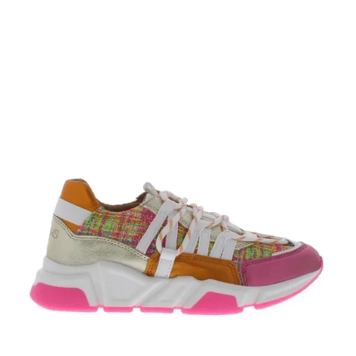 Dwrs Los Angeles 2 Dames Sneaker Tweed Pink Champagne 5471