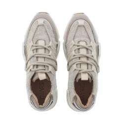 Dwrs Los Angeles Dames Sneaker Terry Taupe 8001