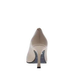 Evaluna Dames Pump Leer Nappa Caffe Latte