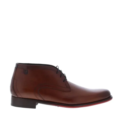 Floris van Bommel De Draver Heren Veterboot 24-01 DarkCognac