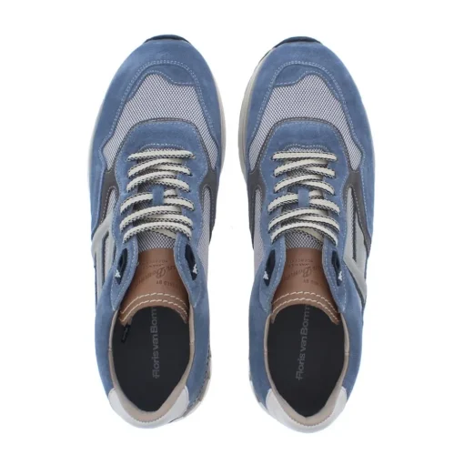 Floris van Bommel De Runner Heren Sneaker 42-01 LightBlue
