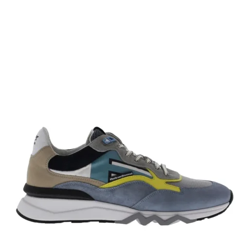 Floris van Bommel De Zager Heren Sneaker 42-03 LightBlue