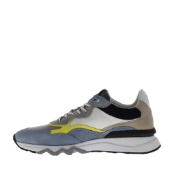 Floris van Bommel De Zager Heren Sneaker 42-03 LightBlue