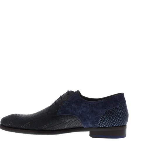 Floris van Bommel Derby Heren Veterschoen DarkBlue