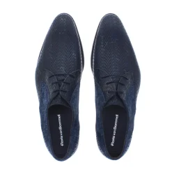Floris van Bommel Derby Heren Veterschoen DarkBlue