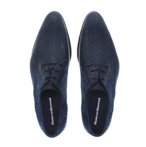 Floris van Bommel Derby Heren Veterschoen DarkBlue