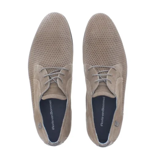 Floris van Bommel Presli Heren Veterschoenen 22-03 LightBrown