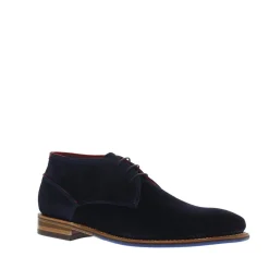Floris van Bommel SFM-50034 Veterboot Dark Blue Suede