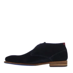 Floris van Bommel SFM-50034 Veterboot Dark Blue Suede