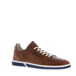 Floris van Bommel Terri Heren Sneaker Leer 23-01 Cognac
