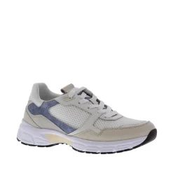 Gabor Dames Sneaker G 23 weiss/panna/blue