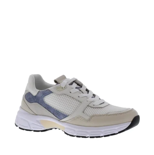 Gabor Dames Sneaker G 23 weiss/panna/blue