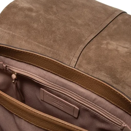 Gianni Chiarini Dames Zadel Tas Camello