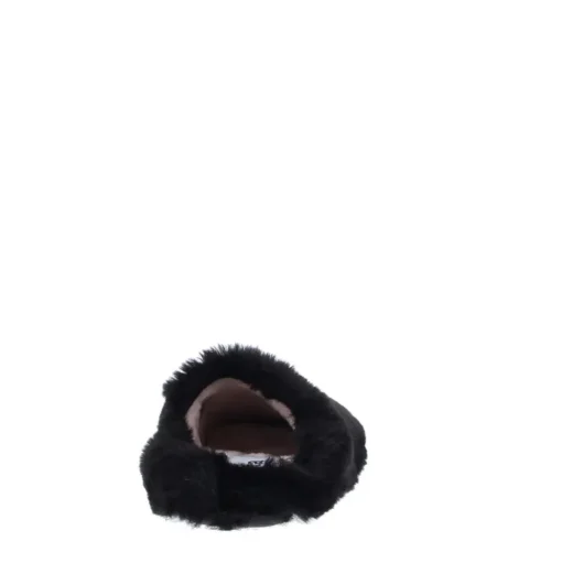 Gioia Fluff Slipper Black