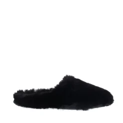 Gioia Fluff Slipper Black
