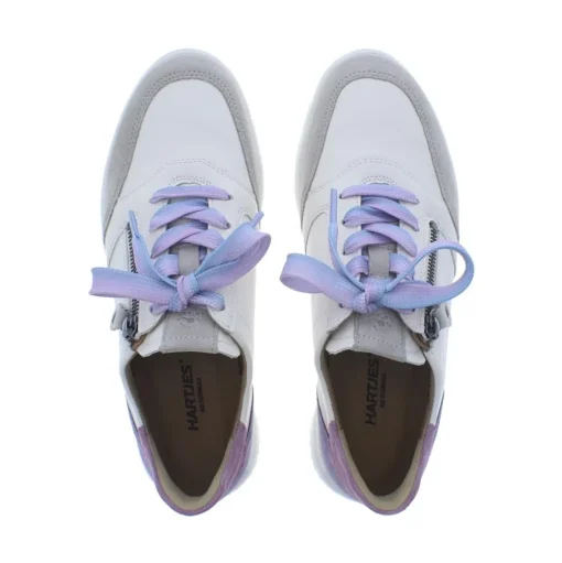 Hartjes Breeze Dames Veterschoen G 05.82 Sahne-Lavendel