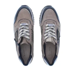 Hassia Porto H Dames Sneaker 1901 Taupe/Schwarz