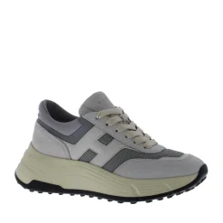 Hogan H669 Dames Sneaker Licht Grijs combinatie
