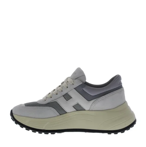 Hogan H669 Dames Sneaker Licht Grijs combinatie