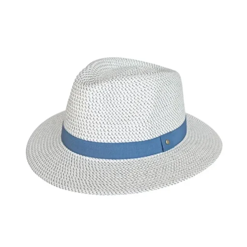 House of Ord Lionel Unisex Hoed BW61 Blue/White