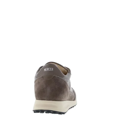 Mercer The Lebow Heren Sneaker Suede Taupe ME223004