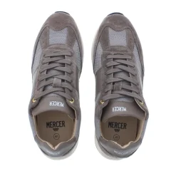 Mercer The Lebow Heren Sneaker Suede Taupe ME223004