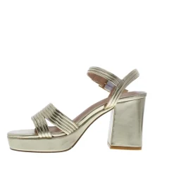 Mia&Jo Trixie Plateau Sandaal Gold