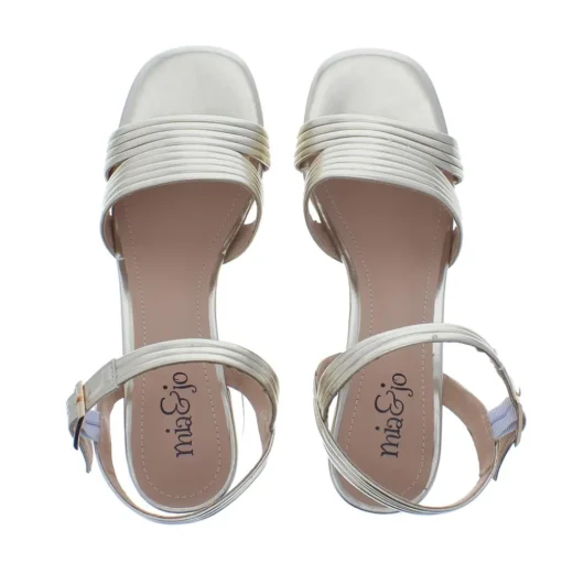 Mia&Jo Trixie Plateau Sandaal Gold