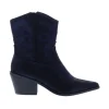 Mia&Jo Vlinder Western Glans Metallic Dark Blue