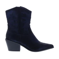 Mia&Jo Vlinder Western Glans Metallic Dark Blue