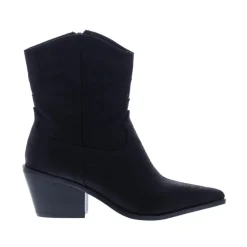 Mia&Jo Vlinder Western Glans Metallic Black