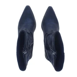 Mia&Jo Vlinder Western Glans Metallic Dark Blue