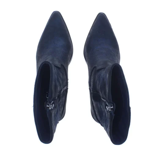 Mia&Jo Vlinder Western Glans Metallic Dark Blue