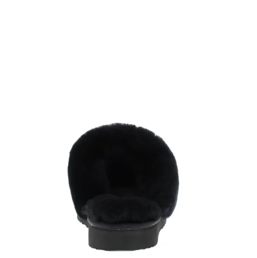 Never Mind Caiya Dames Pantoffel Black Suede