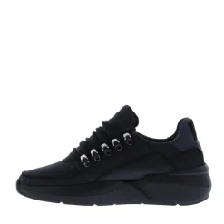 Nubikk Roque Roman* Heren Sneaker 21057500 Black Raven Blue