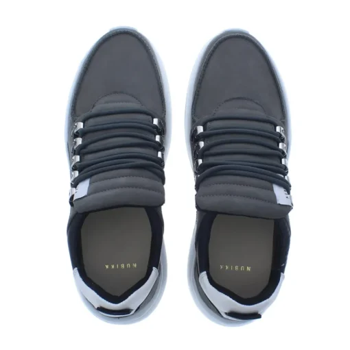 Nubikk Roque Roman* Heren Sneaker 21057500-18X Dk Grey Combi