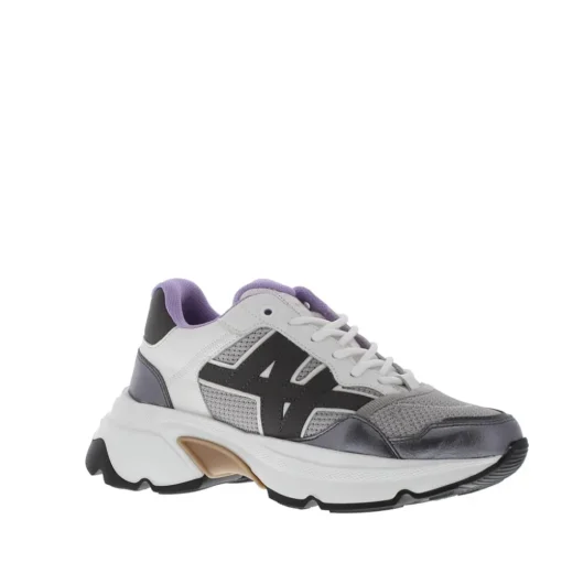 Nubikk Ross Trek Dames Sneaker Zilver