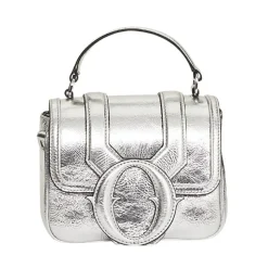 Otto d'Ame Tessorino Mini Dames Tas Argento