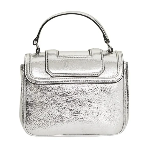 Otto d'Ame Tessorino Mini Dames Tas Argento