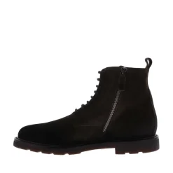 Rossano Bisconti Heren Veterboot Suede Fox Oliva