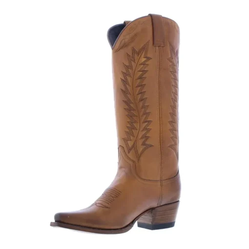 Sendra 17605 Dames Western Laars Salvaje Miele