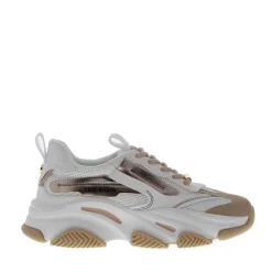 Steve Madden Possession Dames Sneaker Cream Rose Gold