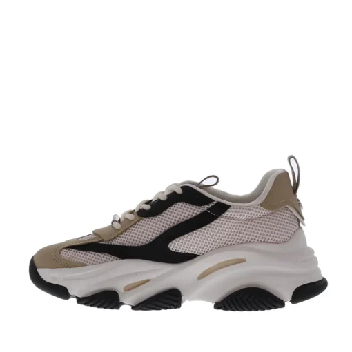 Steve Madden Possession Dames Sneaker Irish/Black Silver