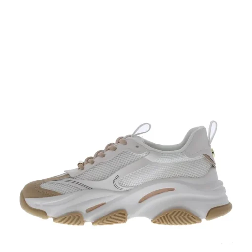 Steve Madden Possession Dames Sneaker Cream Rose Gold