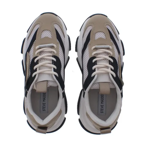 Steve Madden Possession Dames Sneaker Irish/Black Silver